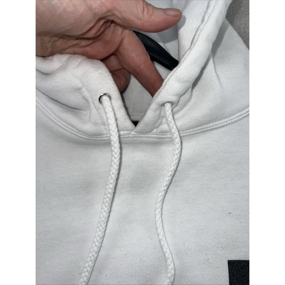 The Hundreds Sweatshirt Mens Size M White Hoodie Lightning Pullover Long Sleeve - Picture 4 of 10